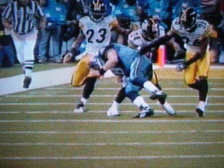 Hasselbeck's tackle
