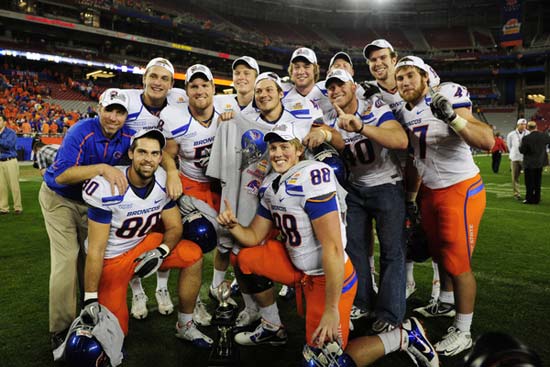 Boise State football players