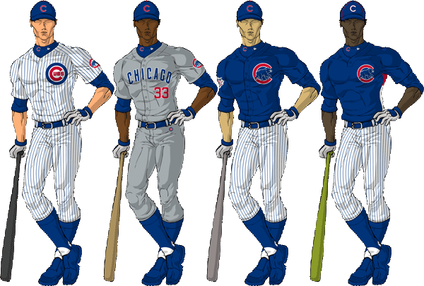 cubs baseball uniform