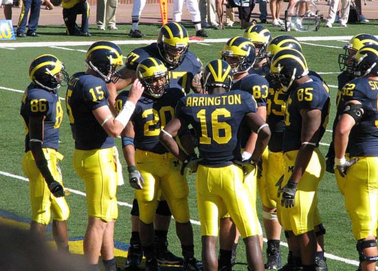 Michigan offense