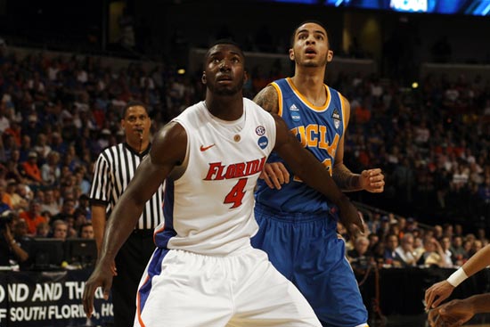 Patric Young of the Florida Gators.