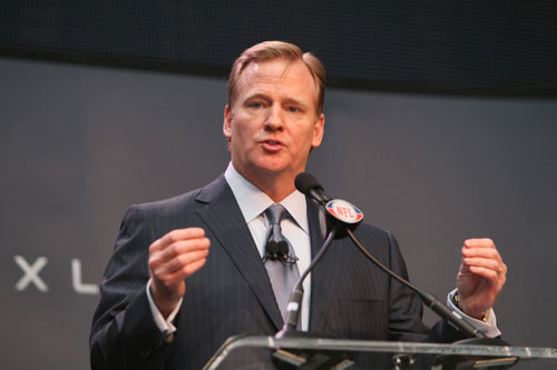 NFL's commissioner Roger Goodell