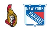 Senators vs. New York Rangers