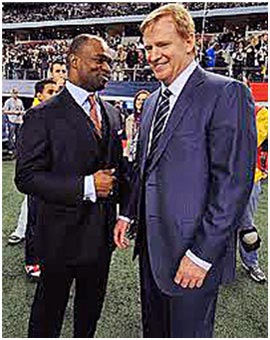 DeMaurice Smith and Commissioner Roger Goodell