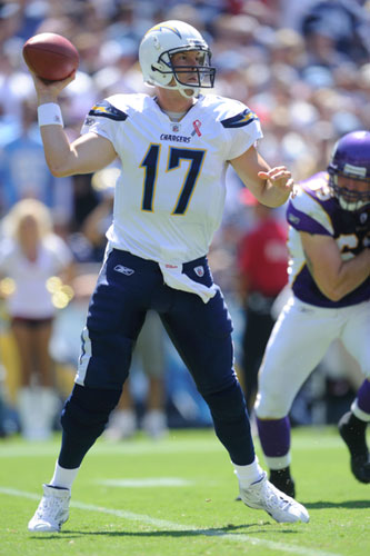 San Diego Chargers quarterback Philip Rivers